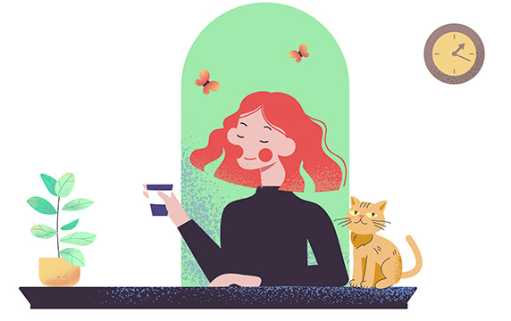 Vector Creator - 在线矢量插画编辑器：icon8出品，内置 12 种风格，3000 + 插画素材，五分钟就能组装出一幅矢量插画，还能导出PNG和SVG格式。