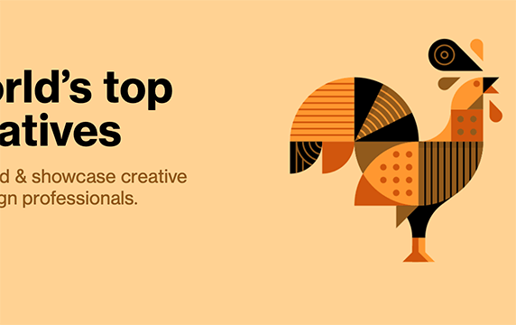 dribbble - 全球设计师作品秀社区：这是一个供设计师展示作品、同行交流、寻找灵感的网站。