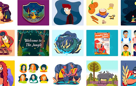 Free Vector - 16000个免费矢量素材：网站提供超过16000个免费矢量素材，并且每周都有更新，同时网站底部提供非常详细的标签类别分类，能够让你更加方便查找想要的素材。