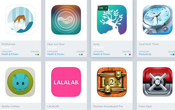 Iconsfeed - 应用图标的收集站点：Iconsfeed收集了很多款iOS应用程序的图标，通过多种分类来展示各个不同iOS应用图标的多种设计样式。