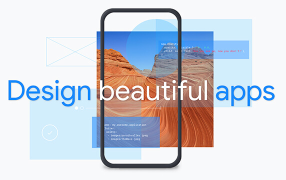 Flutter - 设计精美的应用：Flutter是Google的UI工具包，可通过单个代码库为移动，Web和桌面构建漂亮的。
