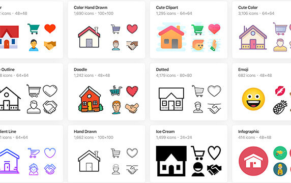 Icons8 - 86000个免费的平面图标：86,000 个免费的平面图标，在 20 秒内生成任何格式、大小和颜色的图标。